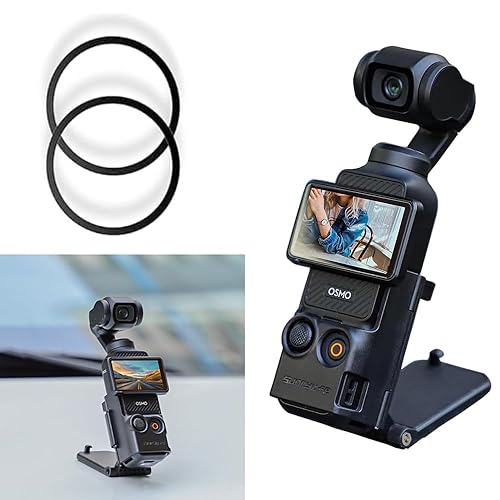 PellKing OSMO Pocket 3 Magnetic Mount Clip Pocket 3 Magnetic Stand Expansion Adapter Frame for DJI OSMO Pocket 3 Accessories