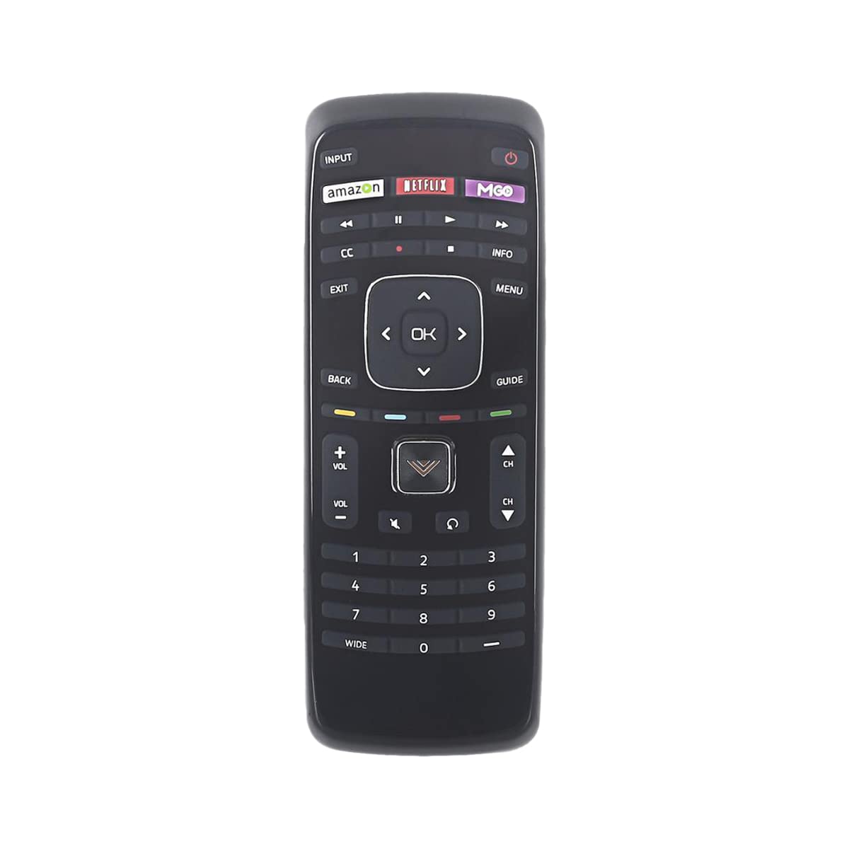 GHUST XRT112 Replacement Remote Control Universal for VIZIO Smart TV E600i-B3 E601i-A3 E601i-A3E E650i-B2 E700i-B3 M320SL M370SL M370SR M3D470KDE