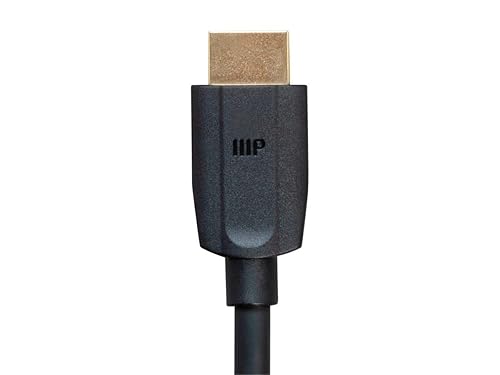 Monoprice DynamicView Ultra 8K HDMI Cable - 3 Feet - Black | High Speed, 48Gbps, Dynamic HDR, eARC