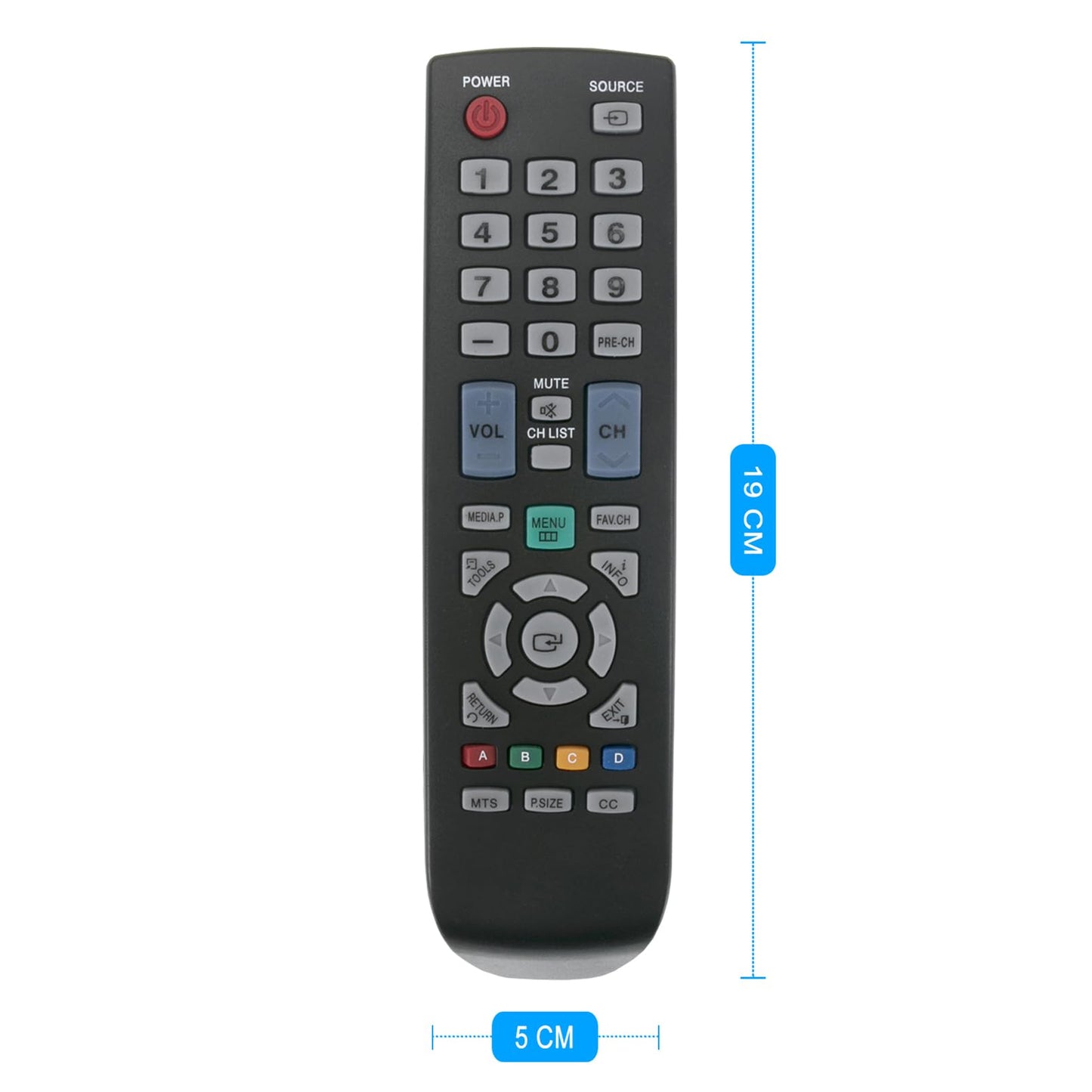 BN59-01006A Replace Remote Control fit for Samsung Plasma LCD TV LN19C350 LN22C350 LN22C500B2F LN22C500 LN26C350D1D LN32C350 LN26C350 LN32C350D1DXZA