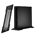 Vertical Stand for PS4 Slim, Built-in Cooling Vents and Non-Slip Feet Steady Base Mount Holder for PlayStation 4 Slim Console, Black