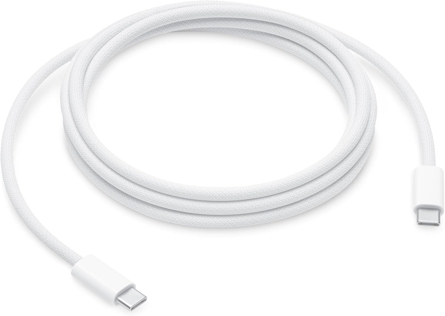USB-C Woven Charge Cable for Apple Devices (2m), 240W Fast Charging for iPhone 16/15 Series, iPad Pro/Air, MacBook (2m)