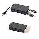 MUDDY 4-in-1 Multi Card Reader for Trail Camera Image and Video Viewing with OTG Support and Apple and Android Compatibility (Black)