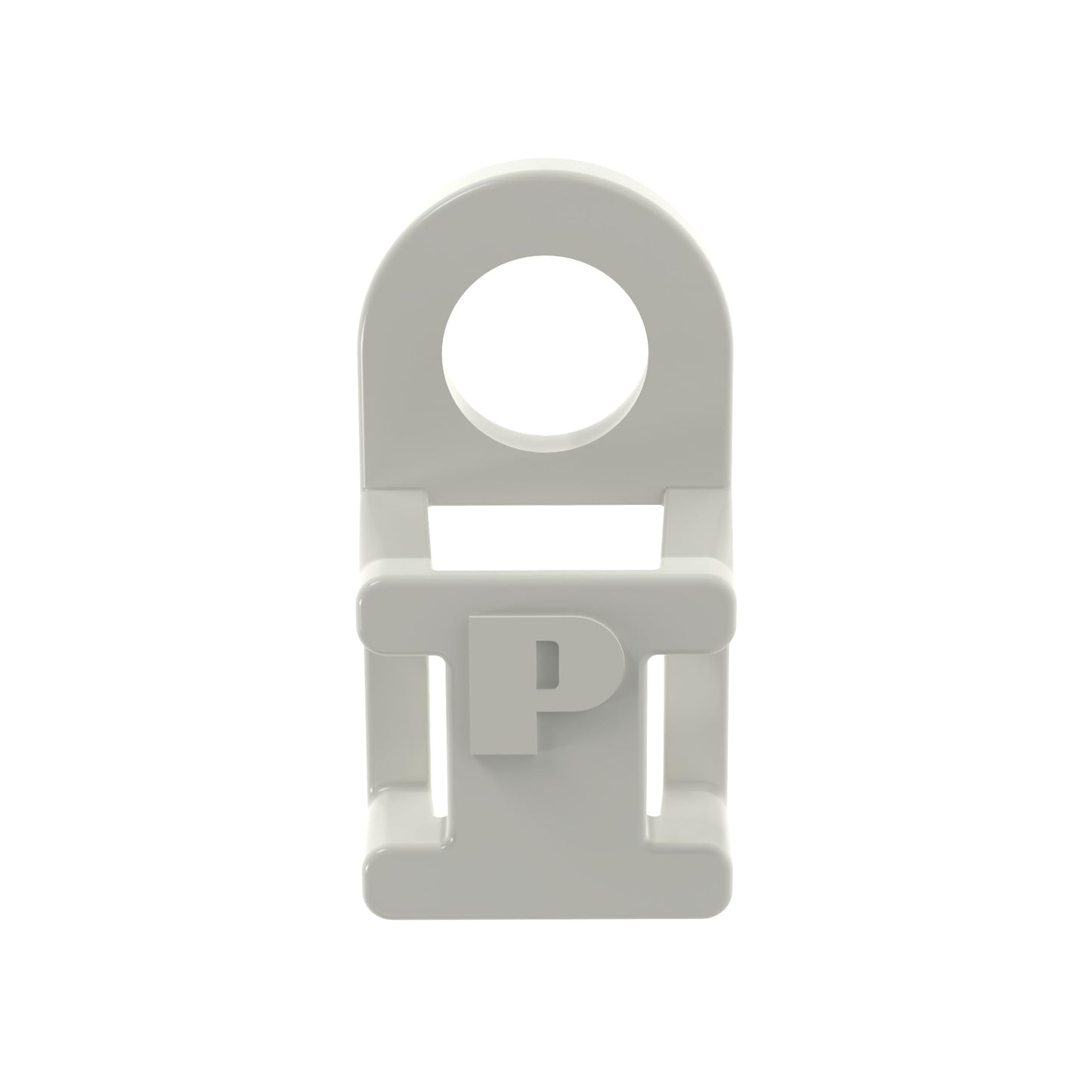 Panduit TA1S8-C 4-Way Tie Anchor Mount, Screw Applied, Nylon 6.6, Indoors Environment, #8 Screw Mounting Method, Natural, 0.17" Hole Diameter (Pack of
