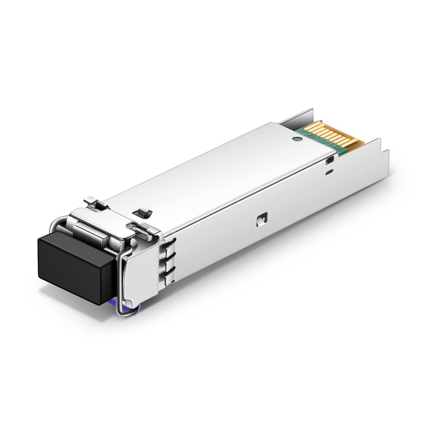 A Pair of 1.25G SFP Bidi Networking Transceiver 1000Base-BIDI, 1490nm/1310nm SMF, up to 20 km, Compatible with Cisco, Ubiquiti, Mikrotik, D-Link