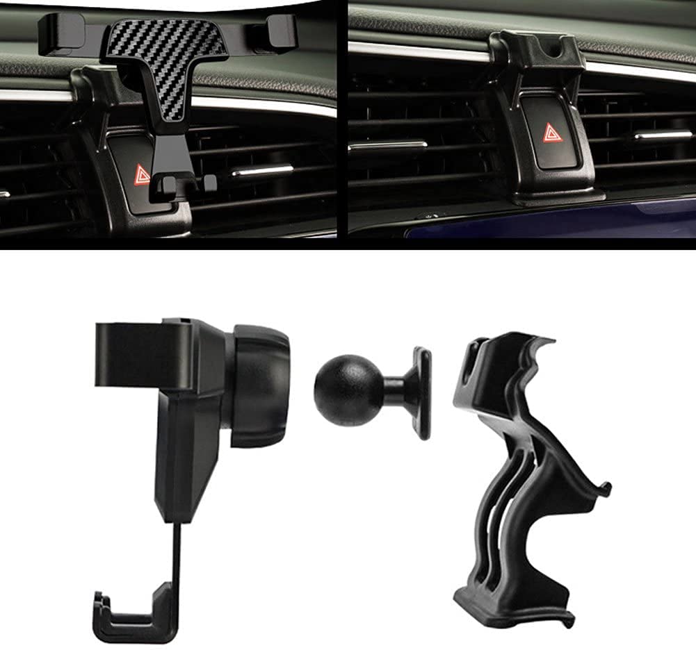 GTINTHEBOX Smartphone Cell Phone Holder Compatible with 2016 2017 2018 2019 Honda Civic(Left Hand Driving Room, 3.5-6.0 Inches Phone)