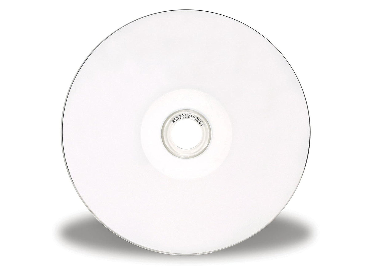 CD-R, 52X, 700MB, White Thermal Printable, 50PK