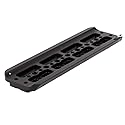 Wooden Camera Safety Dovetail Plate (8") with Safety Latch and Threaded Holes for Mounting Tripod and Accessories