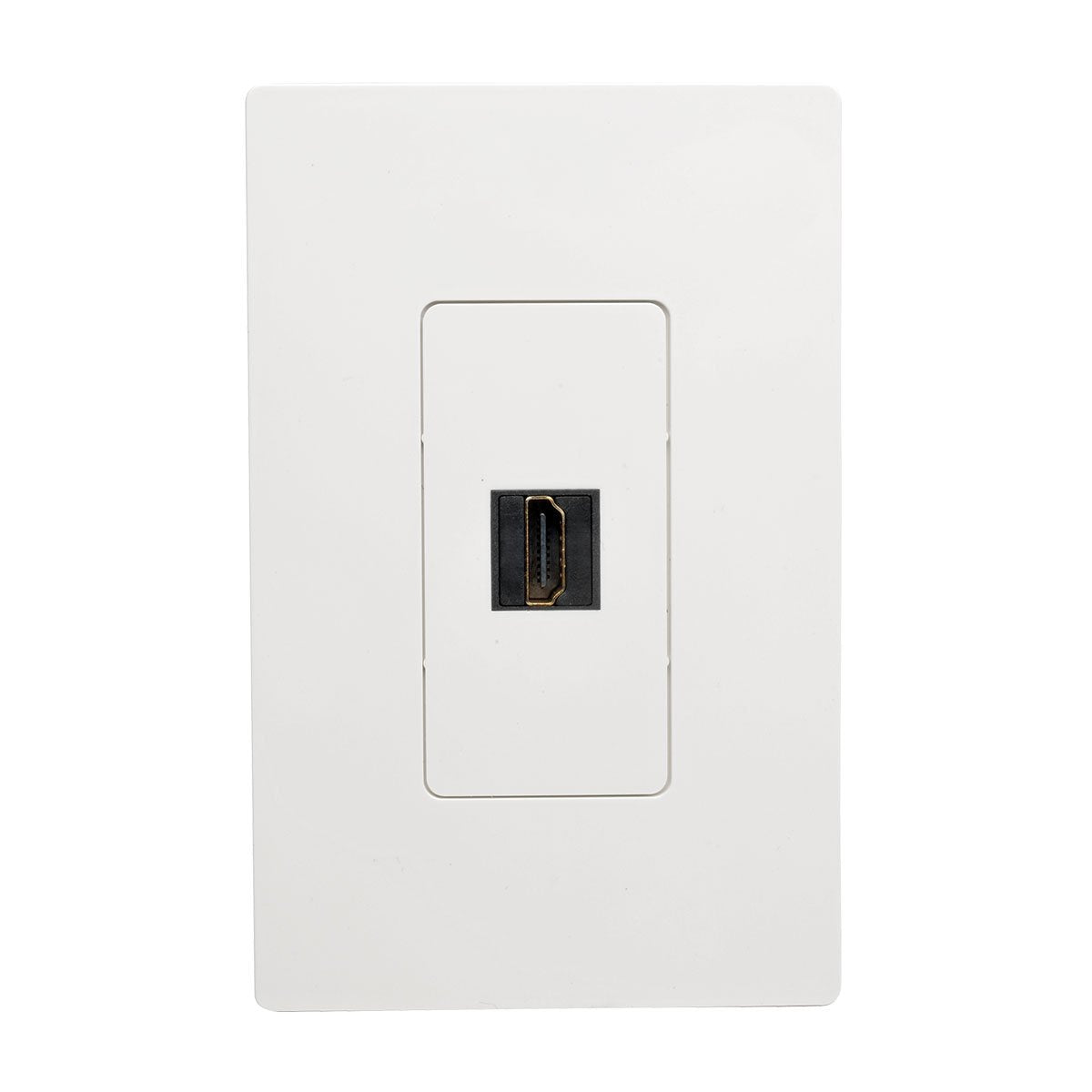 TRIPP LITE Black HDMI All-in-One Keystone/Panel Mount Angled Coupler (P164-000-KPA-BK)