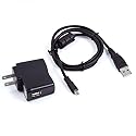 in-Camera USB AC Power Adapter Battery Charger+PC Cord for Sanyo Xacti VPC-T1495