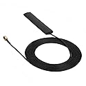 SMA Male Radio Antenna, Bidirectional Wideband Scanner Mobile Radio Antenna Glass Mount Mobile Full Band