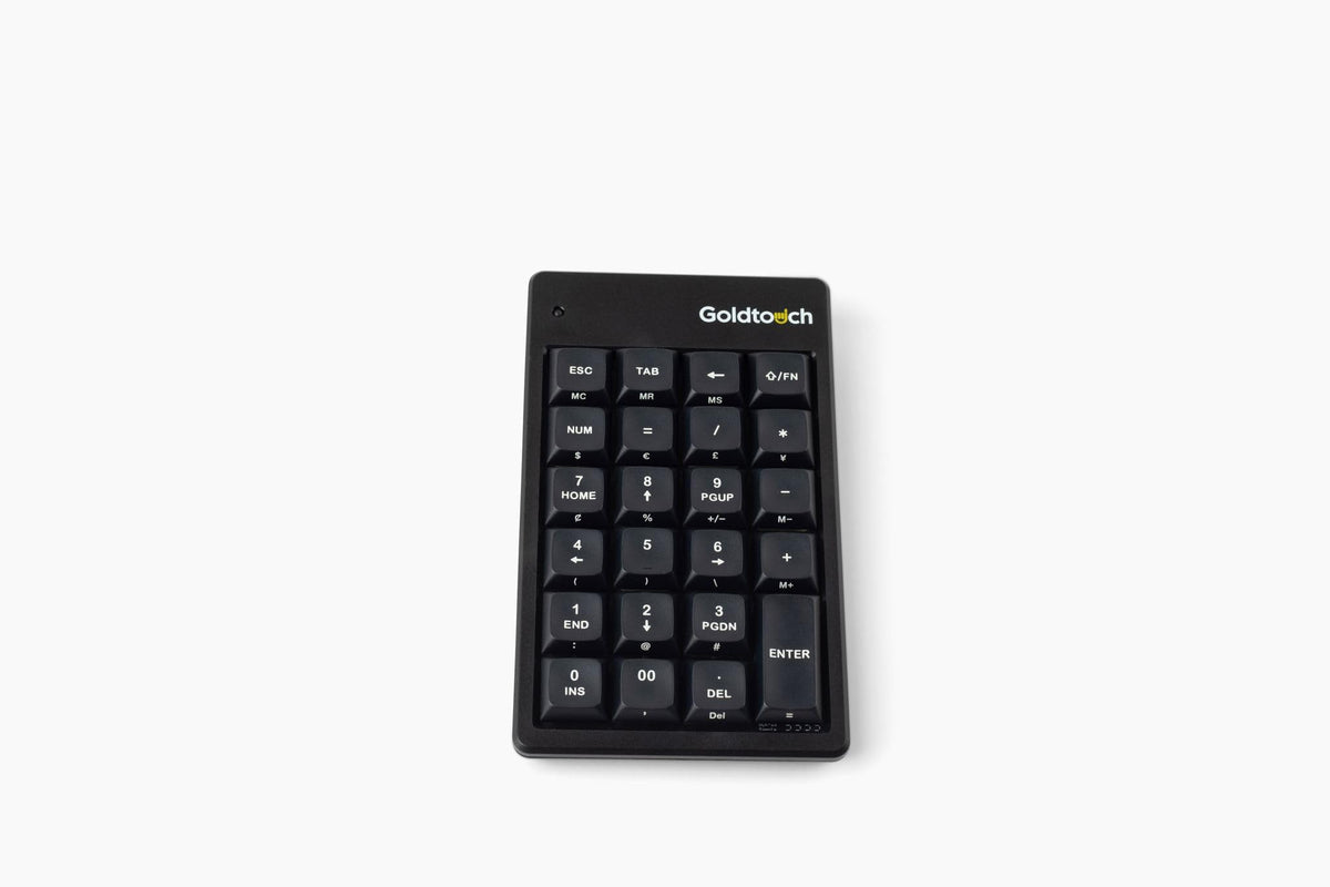 Goldtouch Elite Numeric Keypad | USB-C Wired | PC & Mac