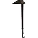 Malibu Lighting 8409210101 Malibu Landscape Lighting, 0.6W Low Voltage Equinox LED Path Light Charcoal Brown