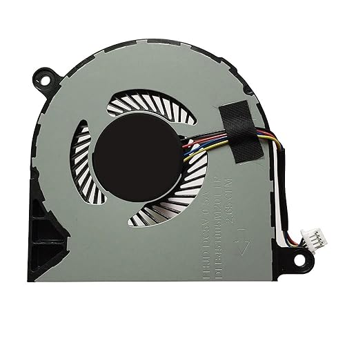 CPU Cooling Fan Cooler Intended for Dell Inspiron 13 5368 5378 5379 7368 7375 7378 15 5568 5578 5579 7579 7569/ Latitude 3390 3379 2 in 1 Laptop