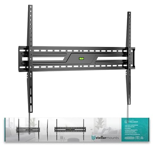 Ultra Slim Flush TV Wall Mount Bracket for LG C5 Series OLED evo AI 4K UHD Smart (2025) OLED65C5PUA 65Inch - 1.2" Low Profile, Industrial Grade