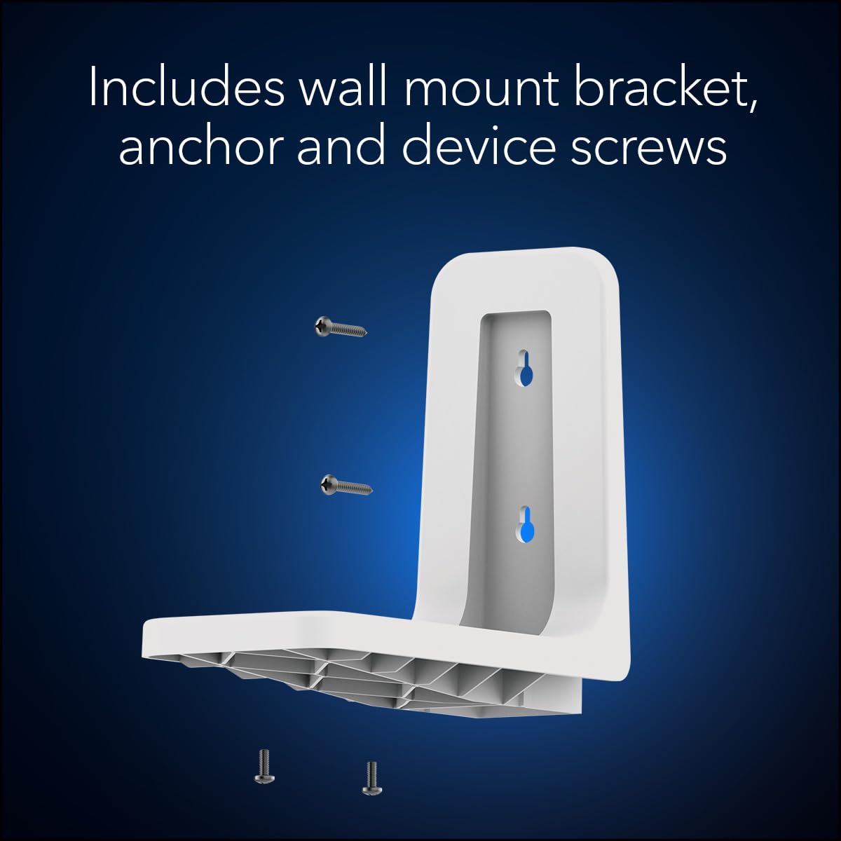 NETGEAR WiFi 7 Wall Mount Kit (RBEWM-10000S) Compatible with Orbi & Nighthawk WiFi 7 Systems, White