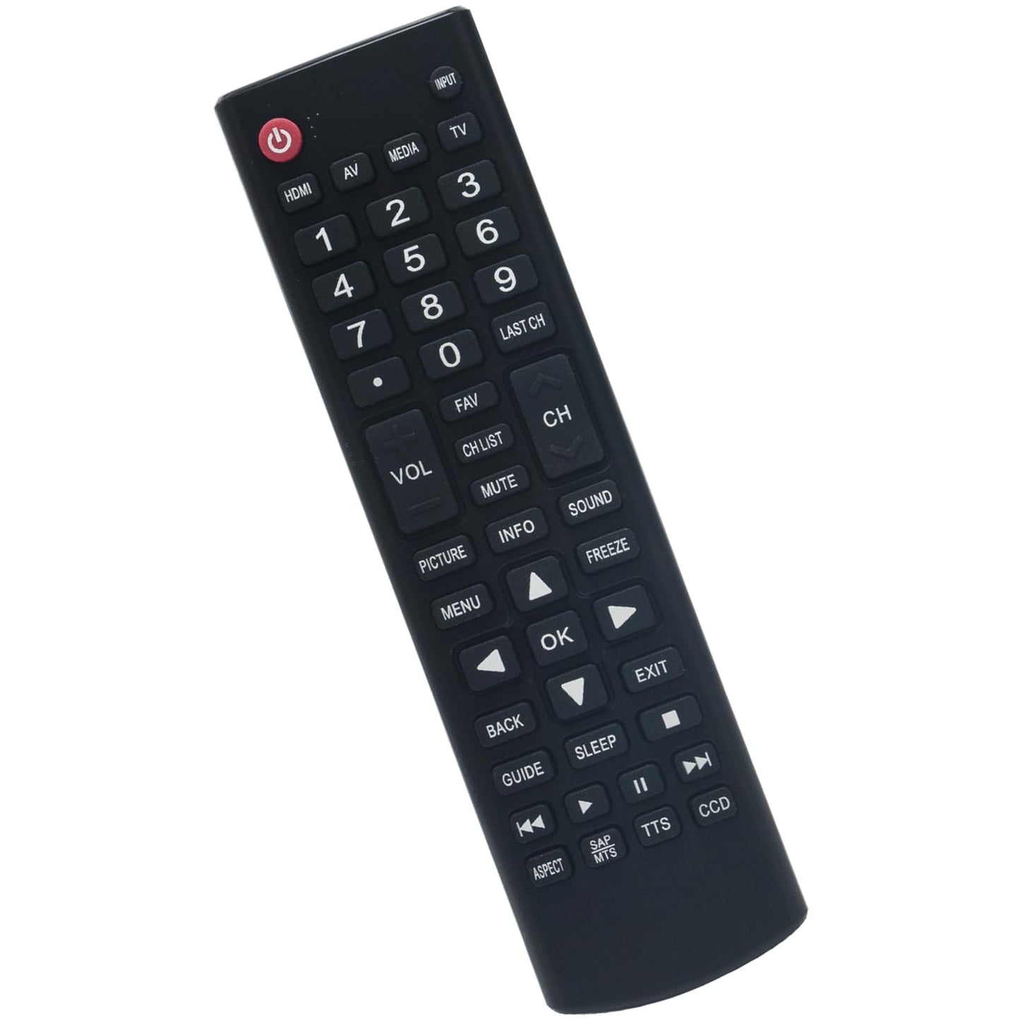 New Replaced Remote Control Compatible with ONN TV 100002458 100002460 100002461 100002430