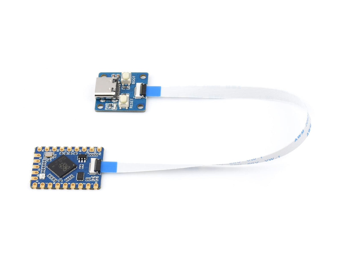 Waveshare RP2040-Tiny Development Board, Raspberry Pi Microcontroller Development Board, Based On Official RP2040 Dual Core Processor, with USB Port