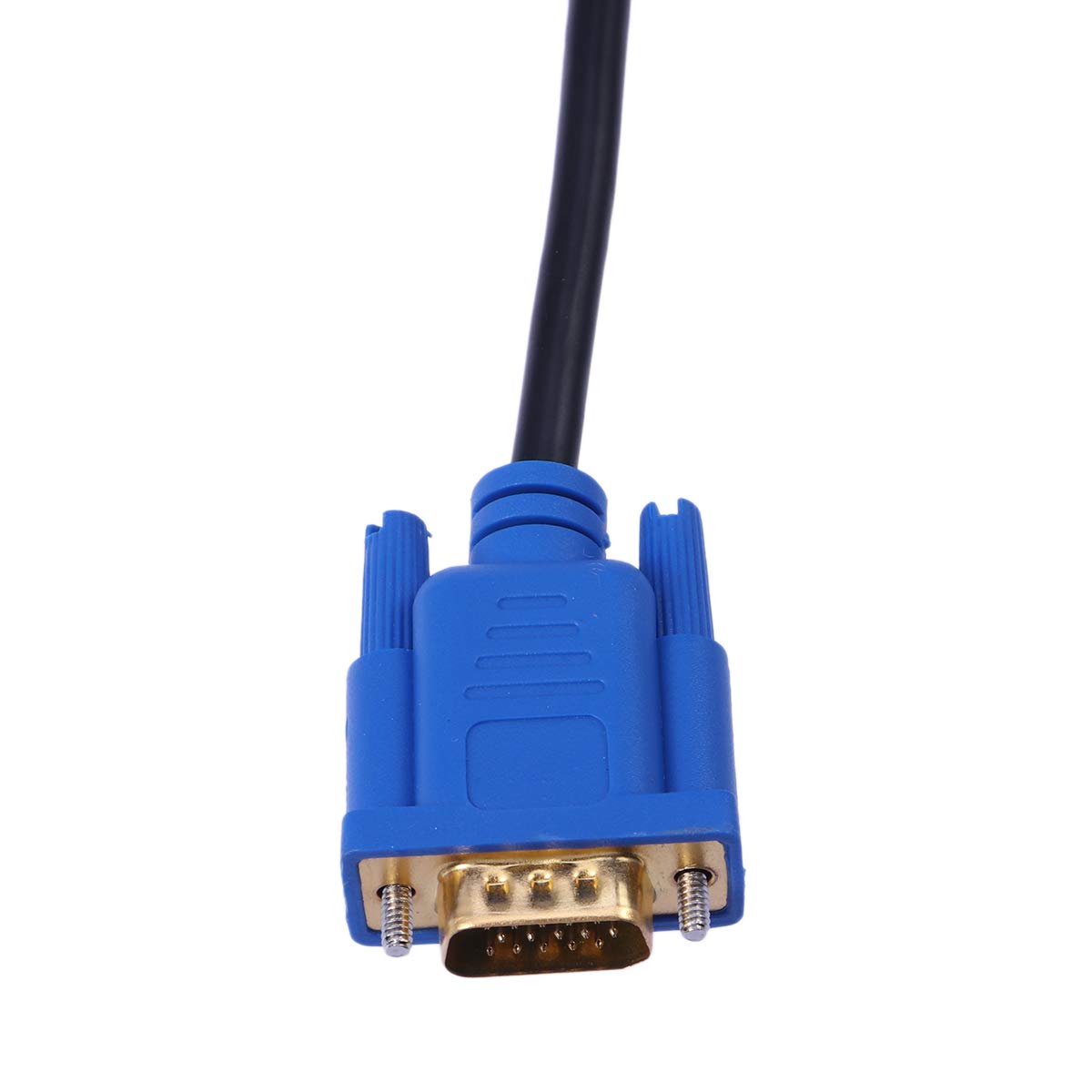 Hemobllo to vga Cord Male to vga Male Wire 15pin Video Converter Adapter Cable Cord 1080p