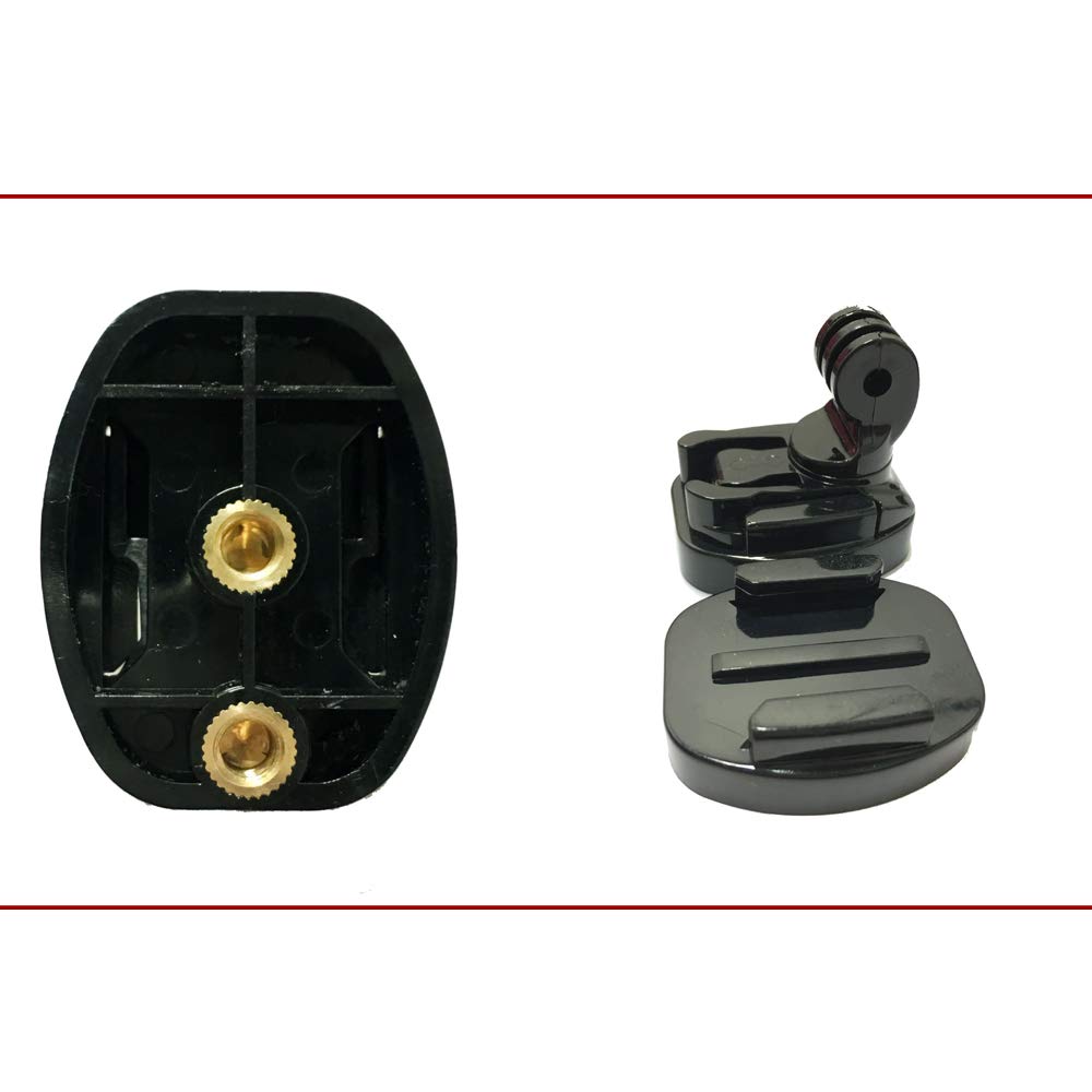Acxico 1Pcs Quick Release Tripod Mount Adapter Camera Fixed Connecter 1/4" Screw for Hero 5 4 3+ 3 Camera