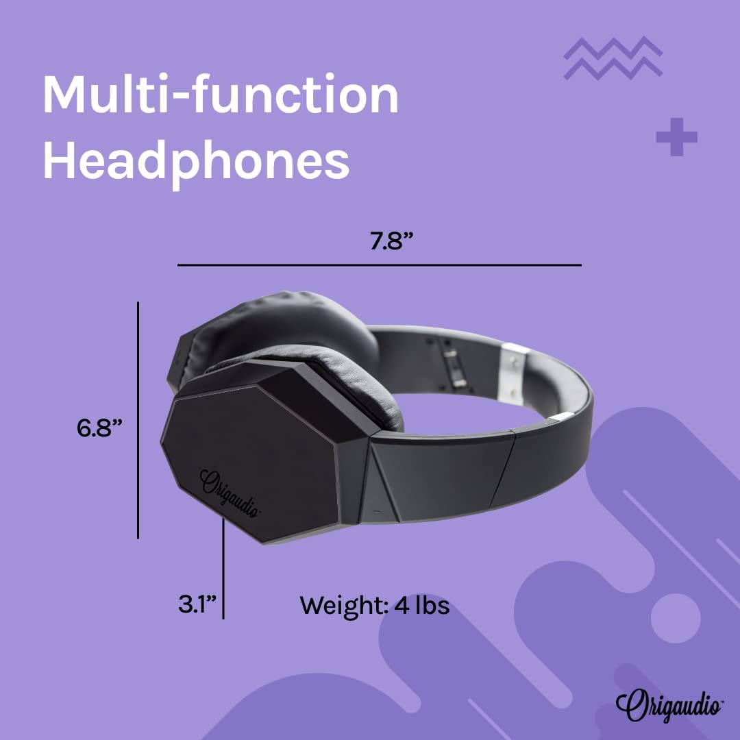 Origaudio Wrapsody Bluetooth Headphones - 85% Noise Canceling - True Wireless