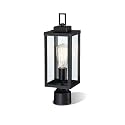 WISBEAM Outdoor Post Light, Pole Lantern, E26 Base 60W Max, Metal Housing Plus Glass, ETL Qualified, Bulbs not Included