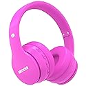 MIDOLA Kids Headphones Bluetooth 5.4 Wireless 68H Play Time Volume Limit 85/94dB Over-Ear Foldable Headset,Type-C Fast Charging, Wired Aux Mic…