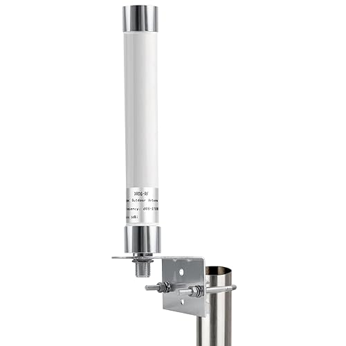 XRDS-RF 4G LTE Antenna 6dBi Omni-Directional Outdoor Fixed Mount Antenna with N Female Connector for Router, Modem, Radio, Signal Amplifier