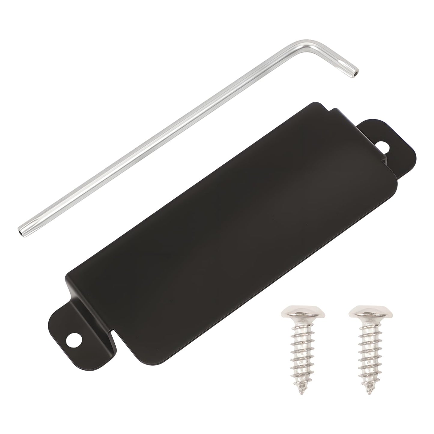 Anlseiod Anti-Theft Steel Neutral Cover Plate with Screws Compatible with 2015-2023 Charger SRT Hellcat Redeye,SRT Hellcat, Scatpack 392
