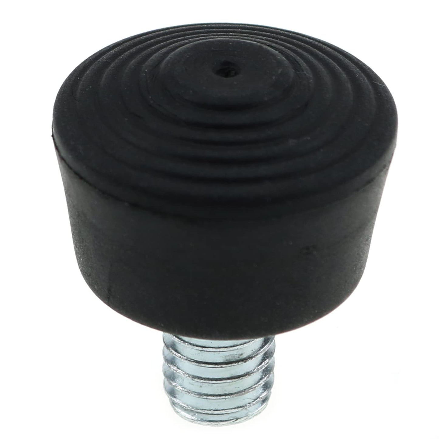 LUORNG 3pcs Antislip Rubber Tripod Feet Spike 3/8" Photography Accessories, Black