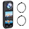 Coyktonty Lens Guard/Lens Protective Cover for Insta360 X5, 9H hardness High transmittance,Waterproof Dustproof (Optical Glass)