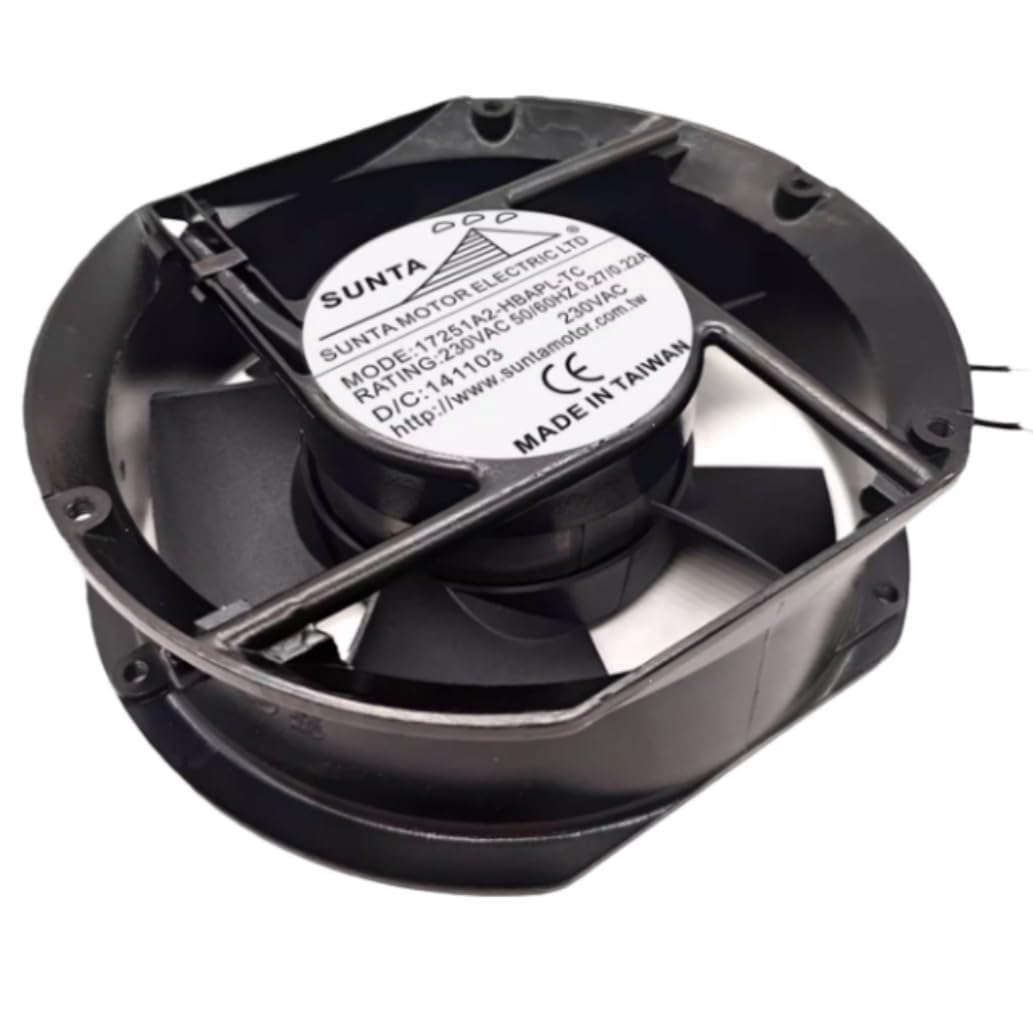 17251A2-HBAPL-TC Cooling Fan 17.2CM for 230V 0.27/0.22A 172MM 172X150X51MM 2-Wire Fan