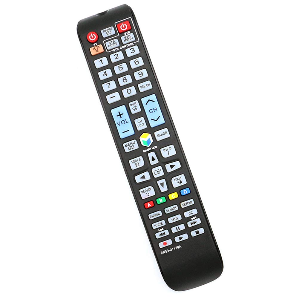 BN59-01179A Replacement Remote Control fit for Samsung LED LCD TV UN32H5500AF UN32H5500AFXZA UN32H6350AF UN32H6350AFXZA UN39H5204AF UN39H5204AFXZA