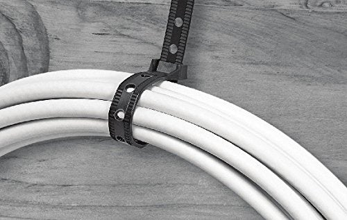 South Main Hardware 848165 11-in, 1,000-Pack 75-lb, Natural, Standard Nylon Cable Tie, 1000 Piece