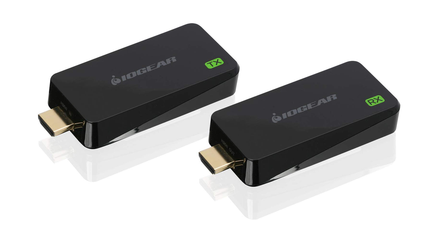 IOGEAR Share Pro Mini Wireless HD Video Transmitter and Receiver Kit (GWHD2DKIT)