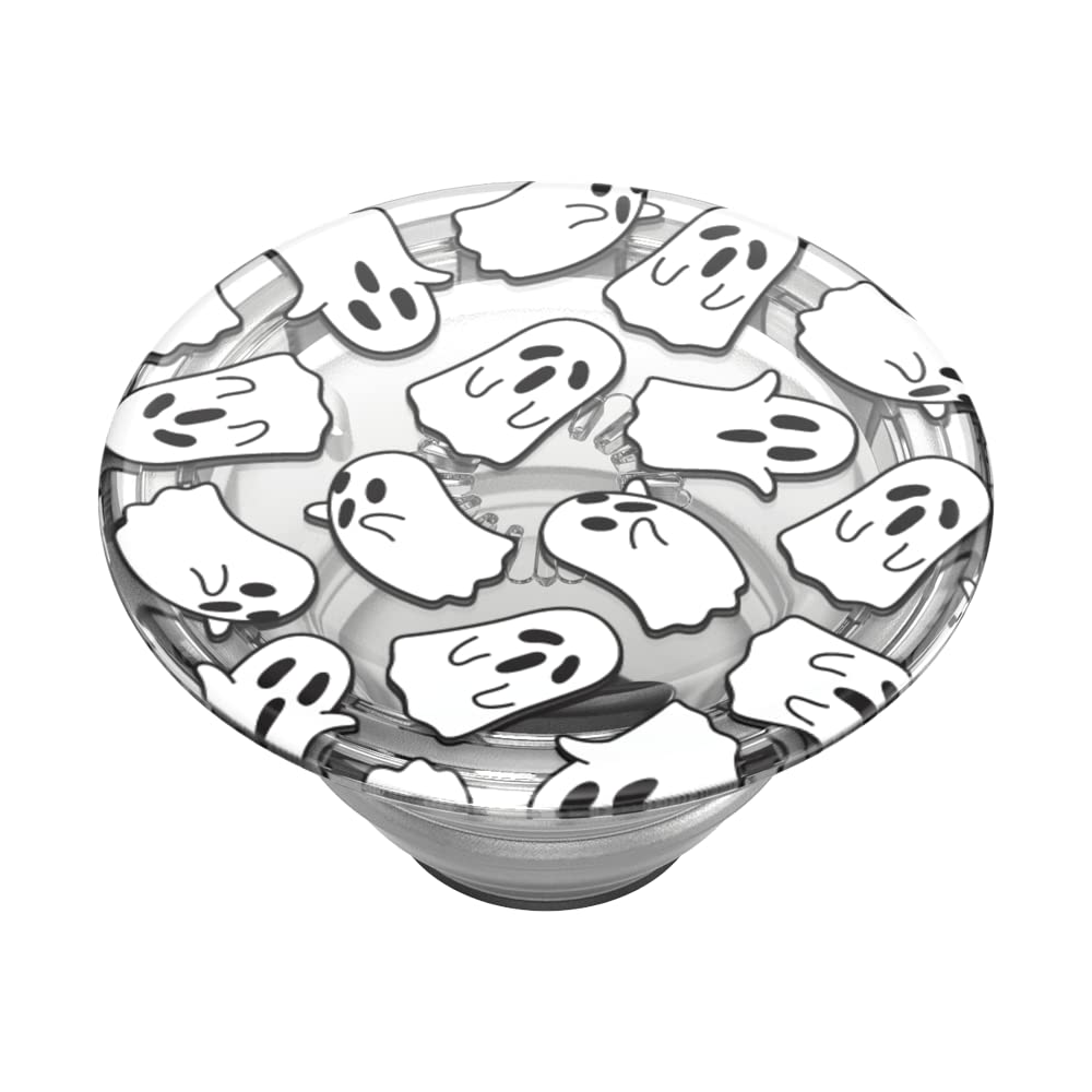 PopSockets Adhesive Phone Grip, Holder, Phone Stand, Halloween - Translucent Ghosted
