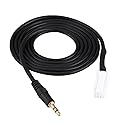 Suuonee Car Cable, Plug 3.5mm Input Adapter for Swift Jimny, Easy Connect Devices Music Plug Play, Compatible Car Stereo Direct Replacement