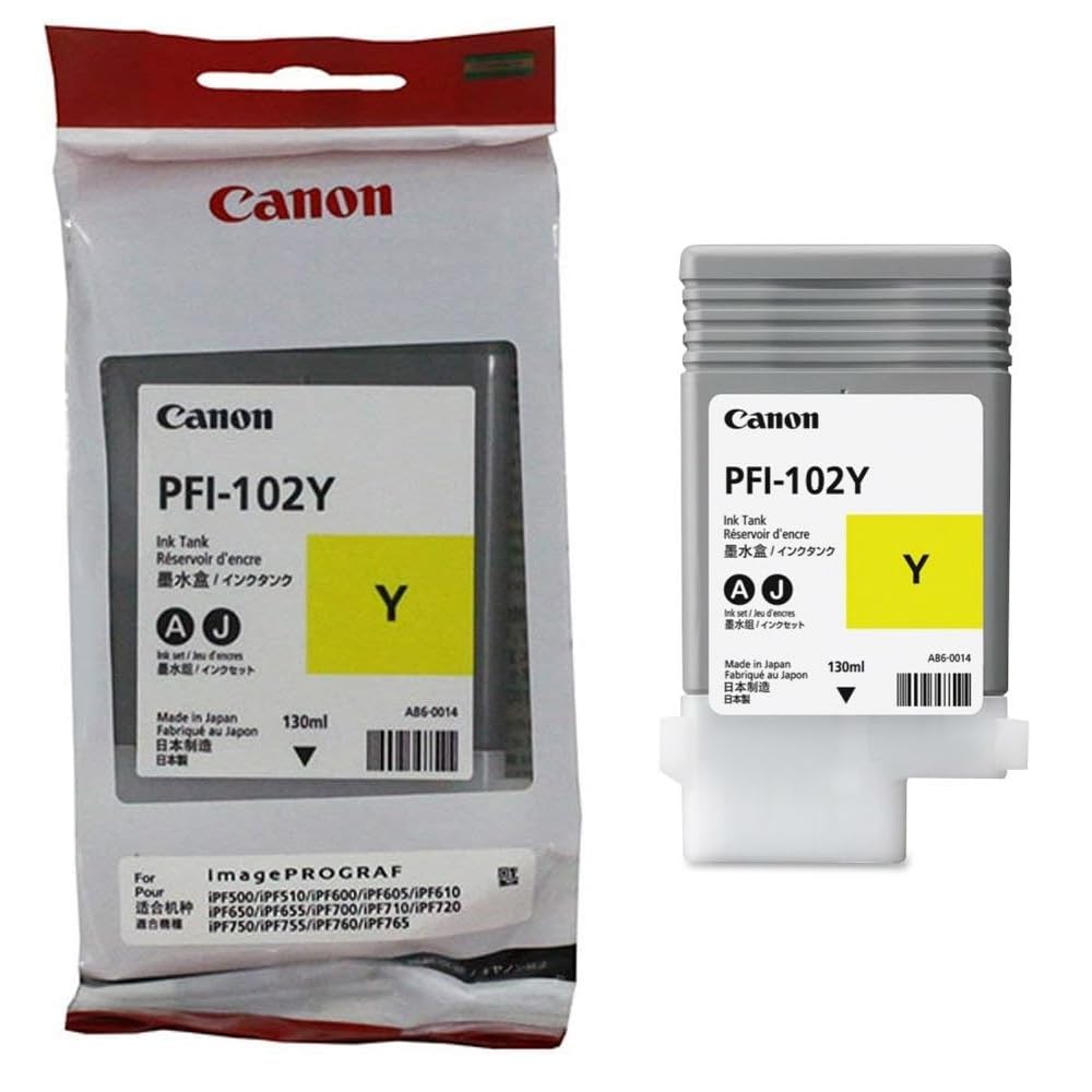 CNM0898B001AA - Canon PFI-102Y Original Ink Cartridge