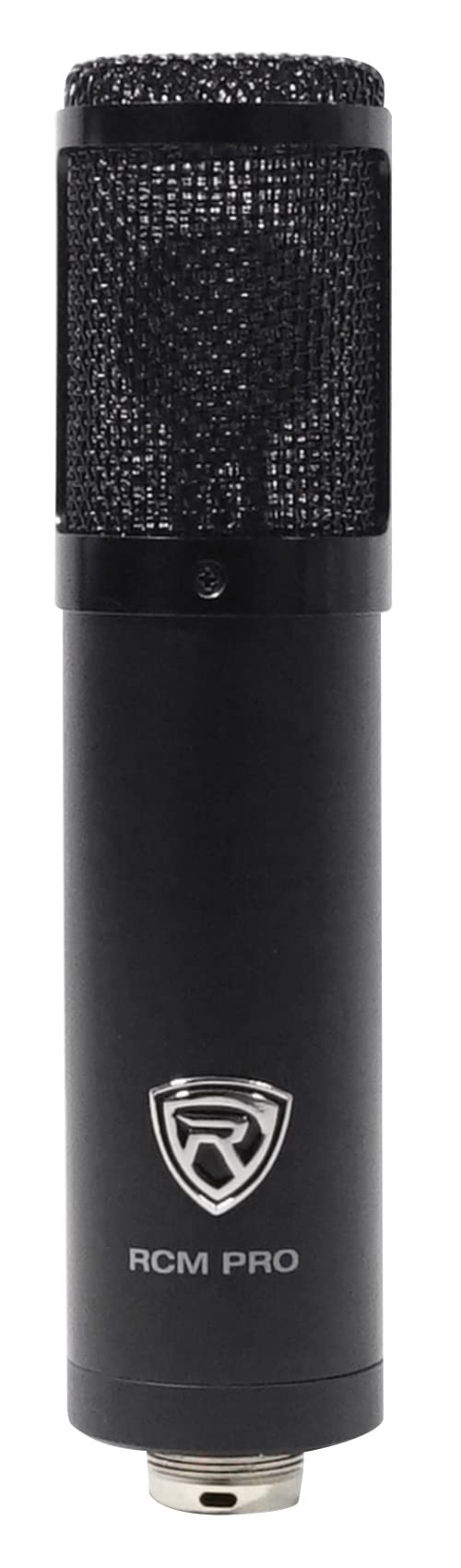 Rockville RCM PRO Professional Studio Condenser Microphone, Samsung Capacitors, Cardioid Pattern, Shock Mount Included, Large Diaphragm, for Vocals