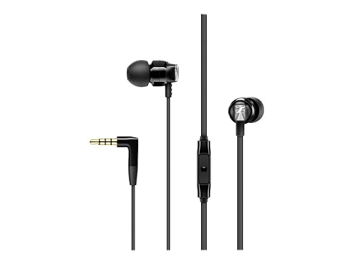 Sennheiser CX 300S in Ear Headphone with One-Button Smart Remote - Black