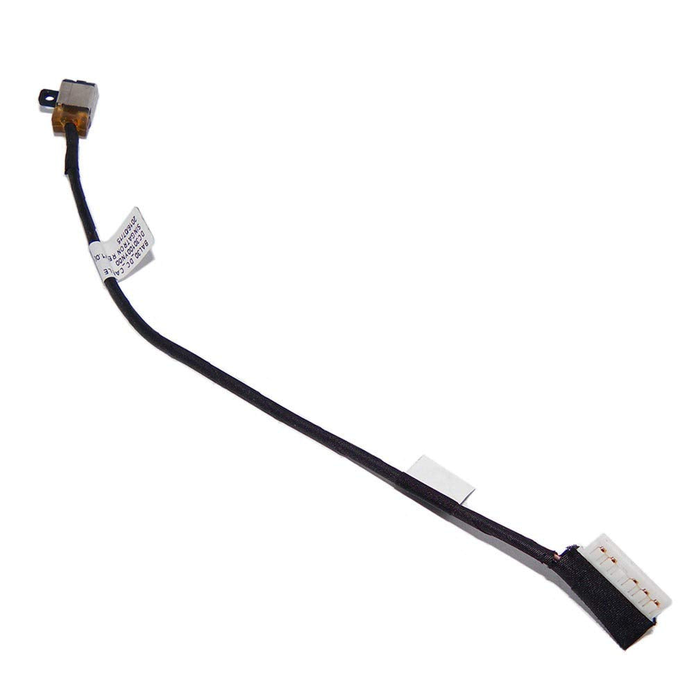 Eieshupug Charging Port DC in Power Jack Cable Replacement for Dell Inspiron 5765 5767 P66F P66F001 P66F002 DC30100YN00 R6RKM