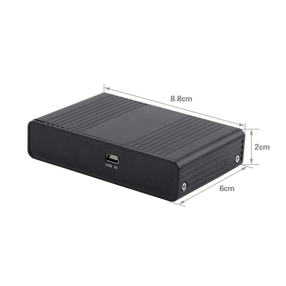 5.1 USB Audio Sound Card with SPDIF, External USB Sound Card Adapter for PC Laptop Audio, Support 48/44 KHz Sampling Rate, Black