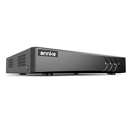 ANNKE 3K Lite H.265+ Security DVR Recorder with AI Human/Vehicle Detection, 8CH Hybrid 5-in-1 CCTV DVR for Surveillance Camera, Supports 8CH Analog