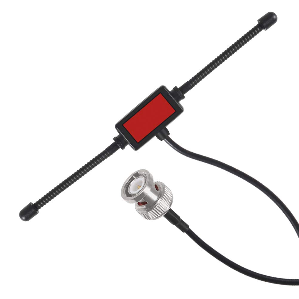 ACEIRMC VHF UHF Car Truck Police Scanner Adhesive Mount Antenna, Compatible with Uniden Bearcat Whistler Radio Scanner, BNC Male Connector, 3m Cable