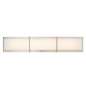artika Subway 29W LED Modern Bathroom Vanity Light Fixture, Brushed Nickel Finish Ideal for Bathroom - 1900 Lumens, 3000 Kelvin, Made of Steel, No