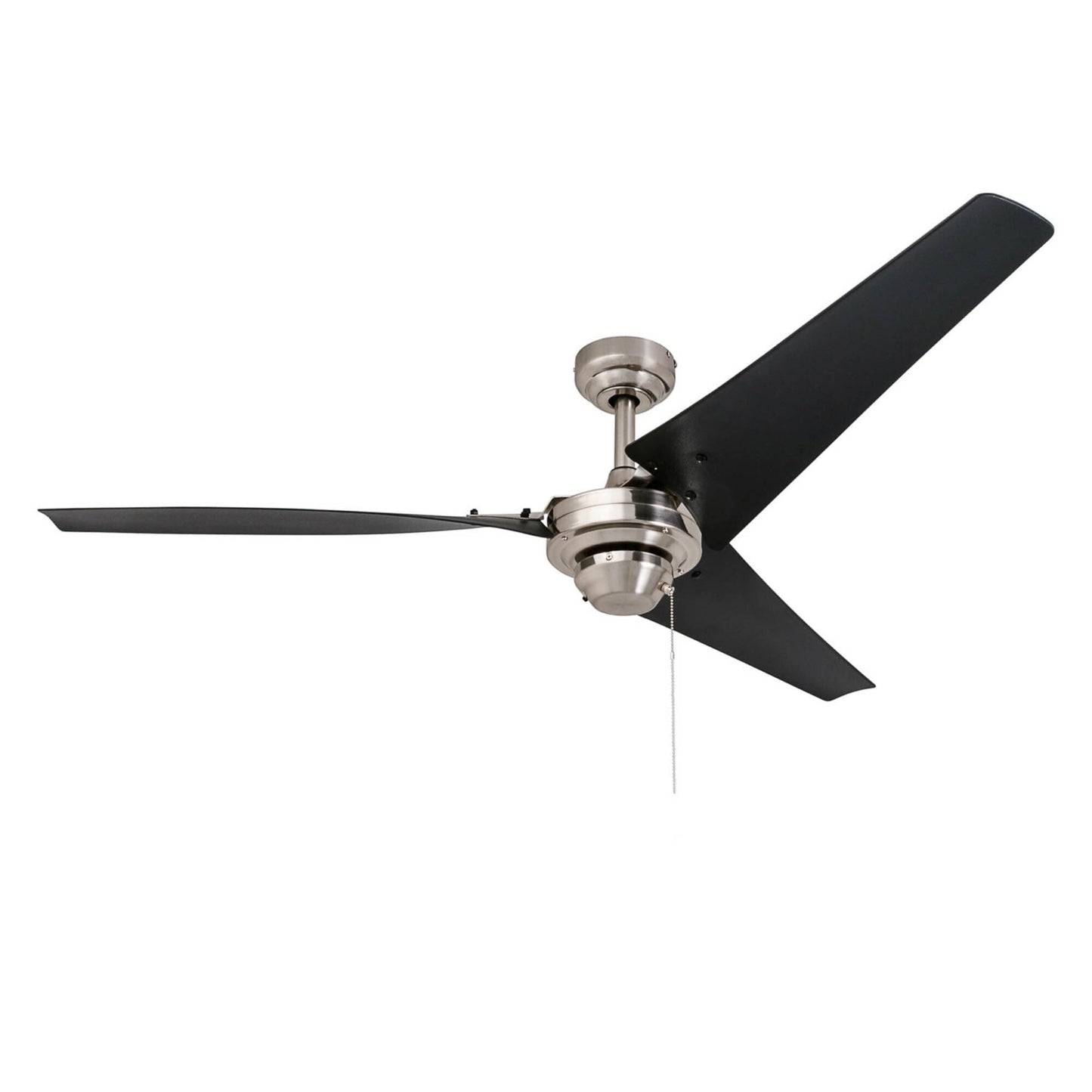 Prominence Home Almadale, 56 Inch Contemporary Indoor Ceiling Fan with No Light, Pull Chain, Modern High Performance Blades, Reversible Motor