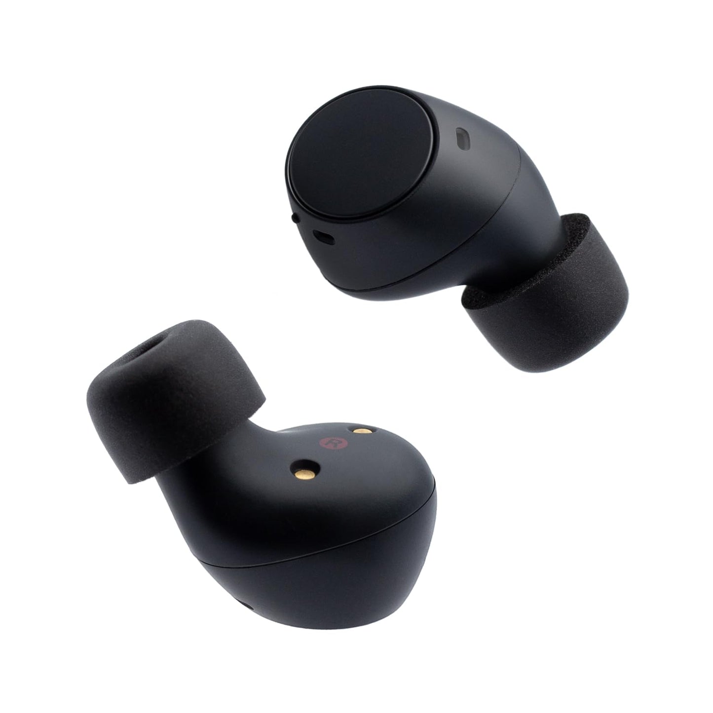 Klowcok Replacement Ear Tips for Sony WF-C700N / WF-C710N / WF-C510 / WF-C500 Wireless Earbuds, Memory Foam Eartips 3 Pairs (S/M/L) (Black)