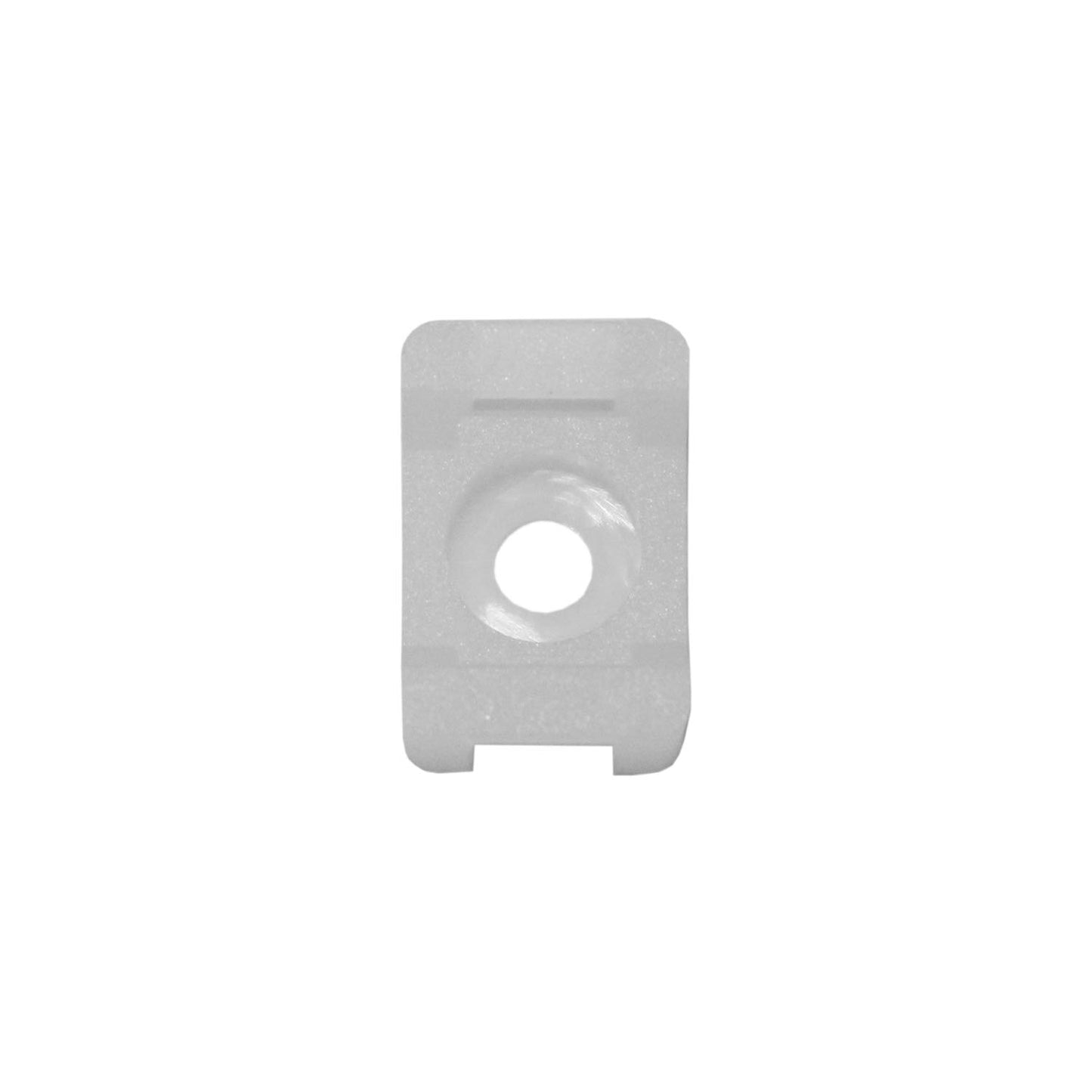QualGear CM2-W-100-P Cable Tie Mount, White