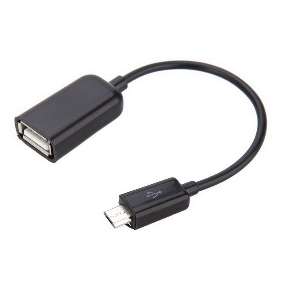 axGear Micro USB to USB Female Adapter Cable for Power Charing and OTG Device