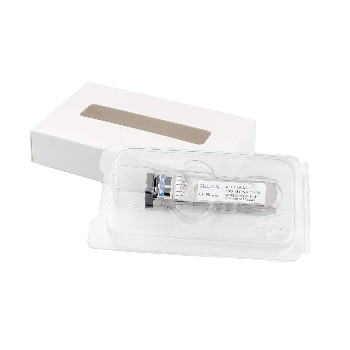 10G SFP+ LC Singlemode 1310nm 10km DDM 10GBase-LR SFP+ Transceiver Compatible for Cisco SFP-10G-LR Ubiquiti UF-SM-10G and Other Open Switches